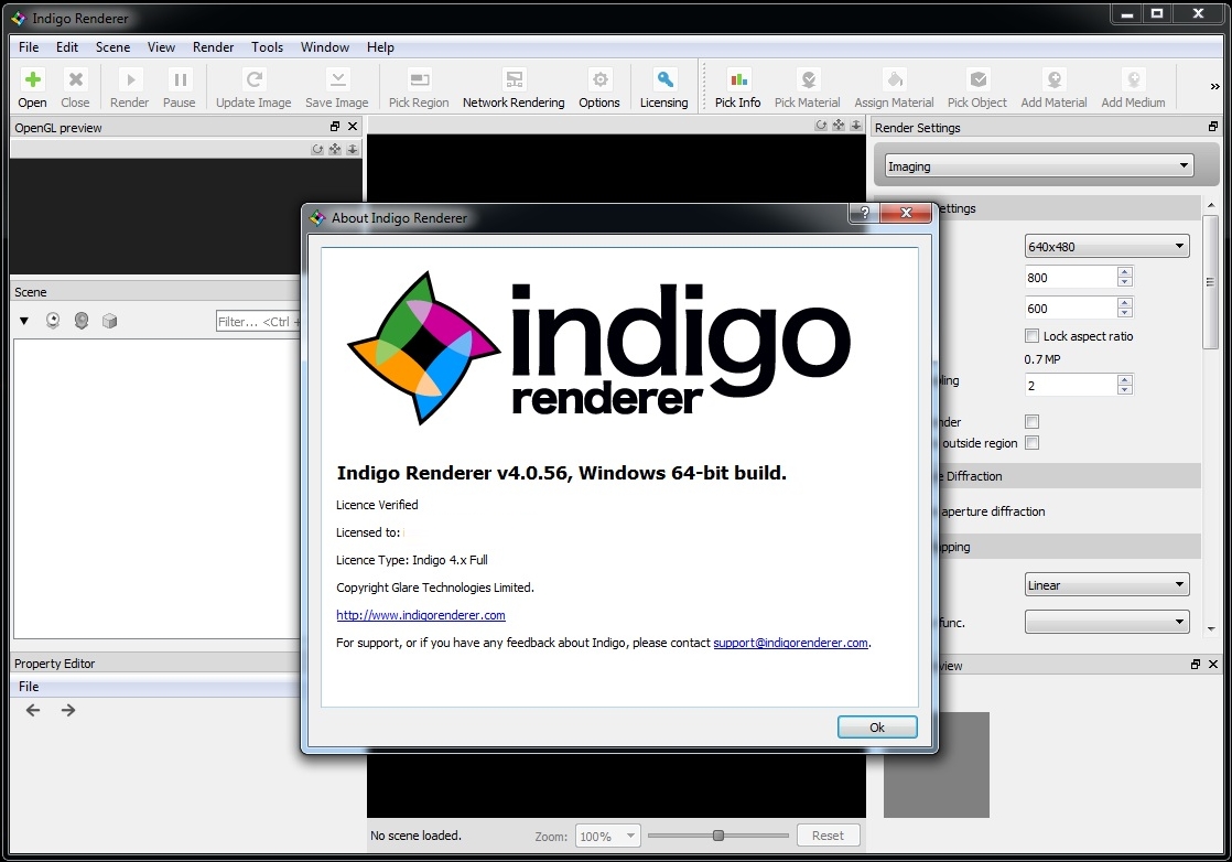 Indigo Renderer 4.0.56 beta