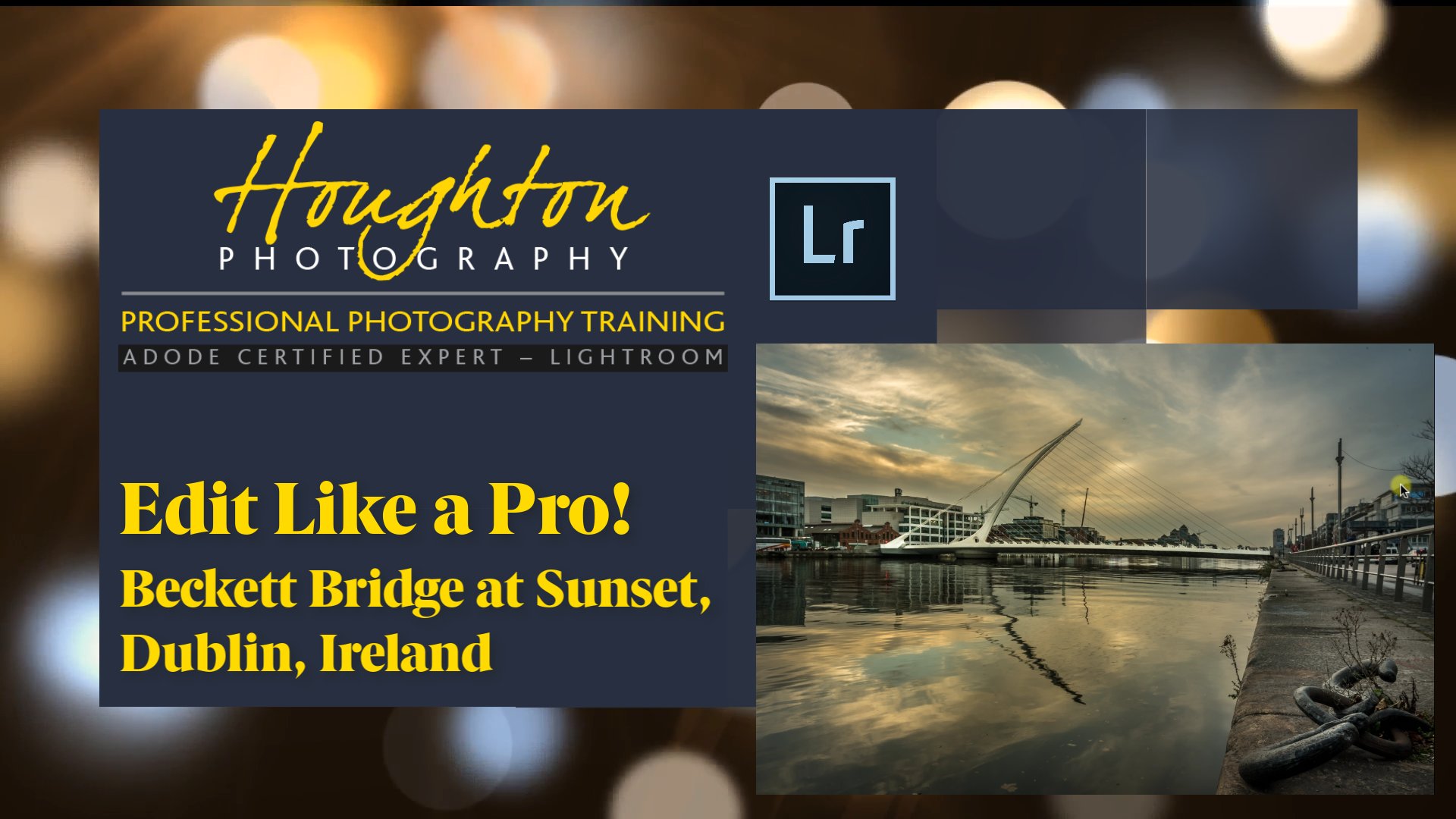 Edit like a Pro! - 1 - Beckett Bridge at Sunset