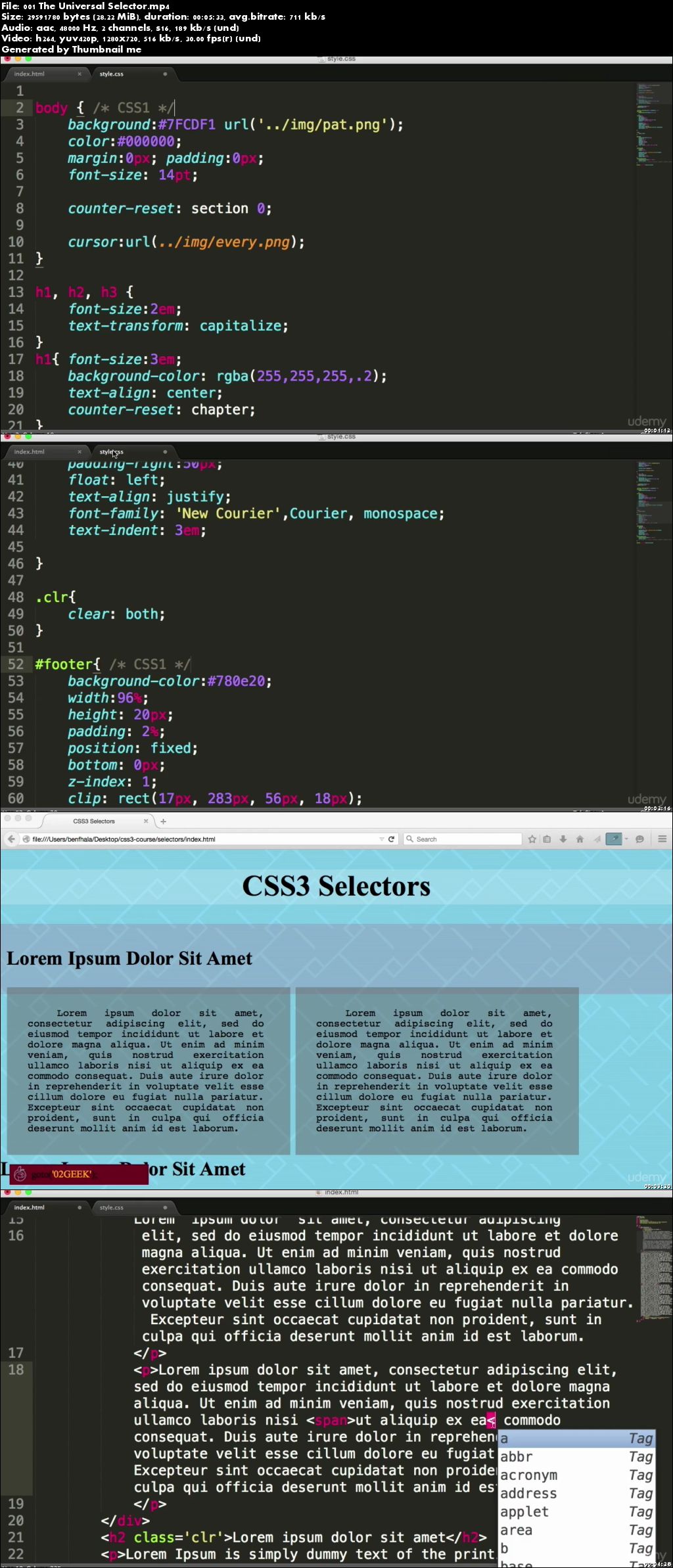 Mastering CSS 3.0 Selectors