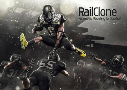 RailClone Pro 3.0.7 3ds Max 2014 – 2017