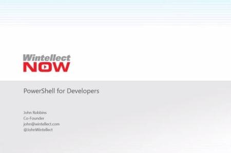 PowerShell for Developers