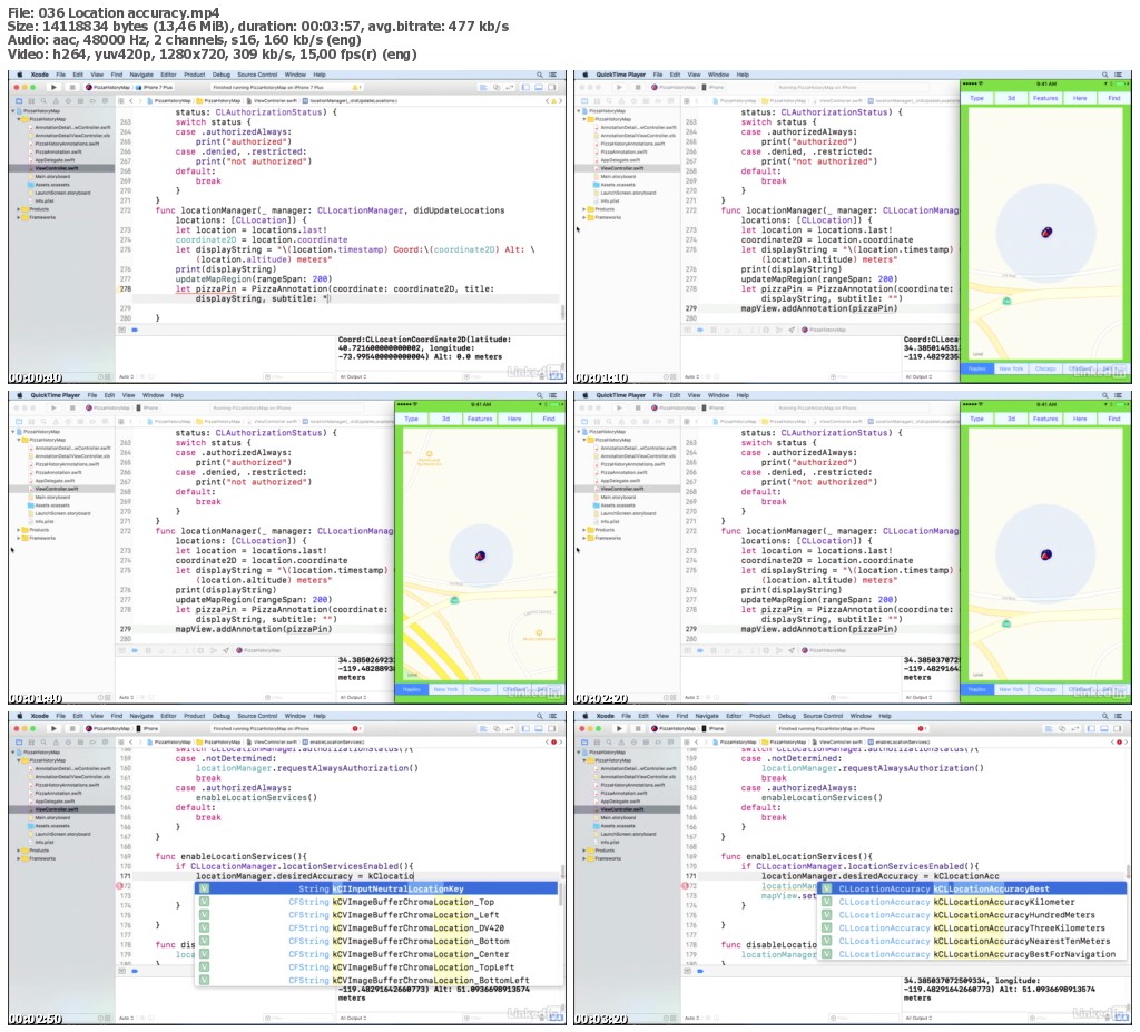 Lynda - Advanced iOS App Development: MapKit & Core Location