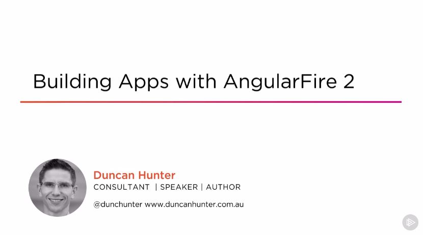 Building Apps with AngularFire 2