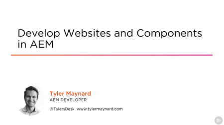 Develop Websites and Components in AEM