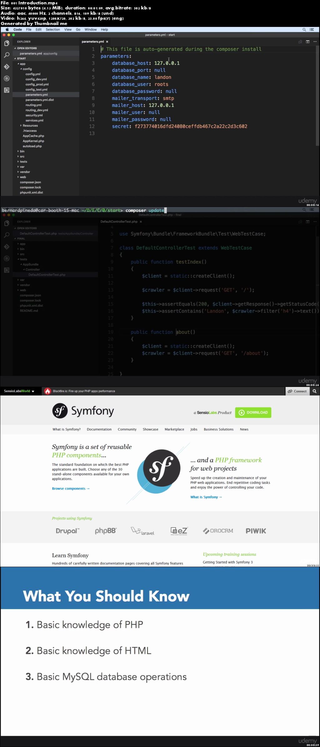 Symfony 3: Build a PHP Application with Symfony