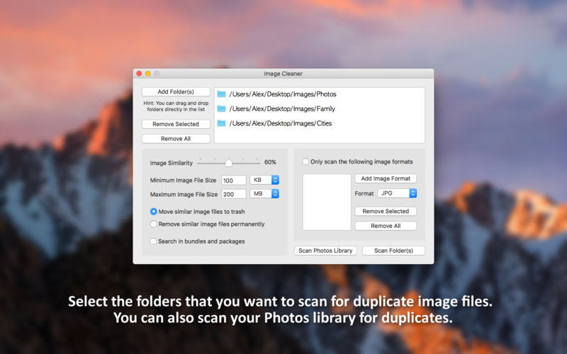 Image Cleaner v1.1 MacOSX