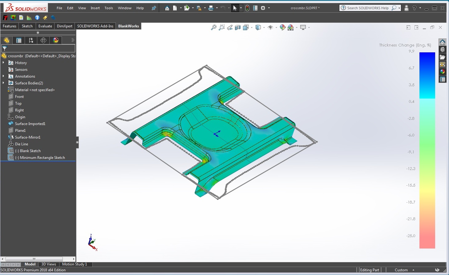 FTI BlankWorks 2017.0 for SolidWorks 2010-2018