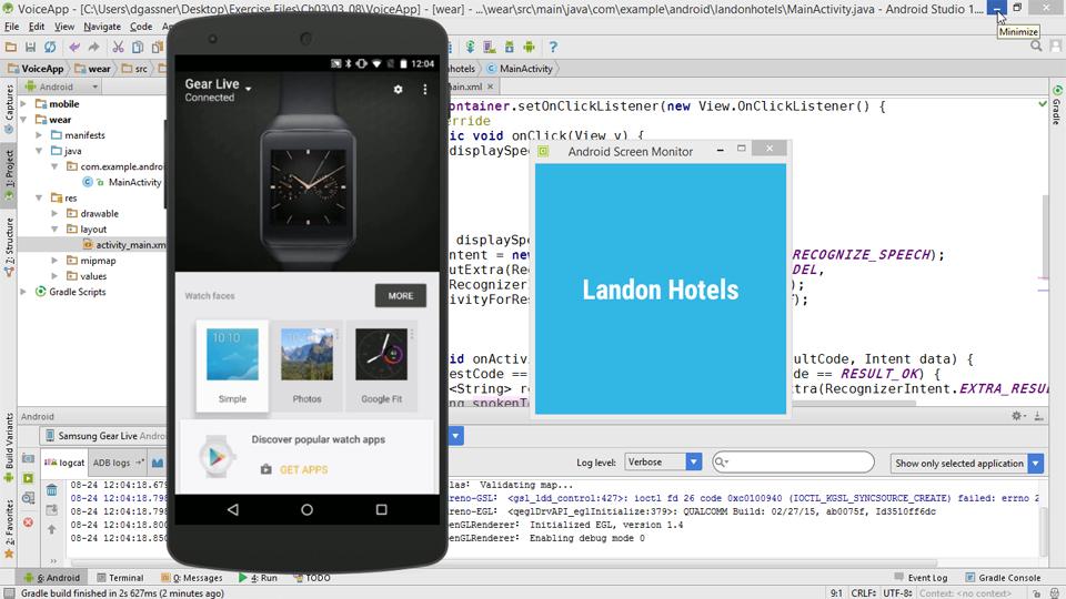 Building Apps for Android Wear Devices