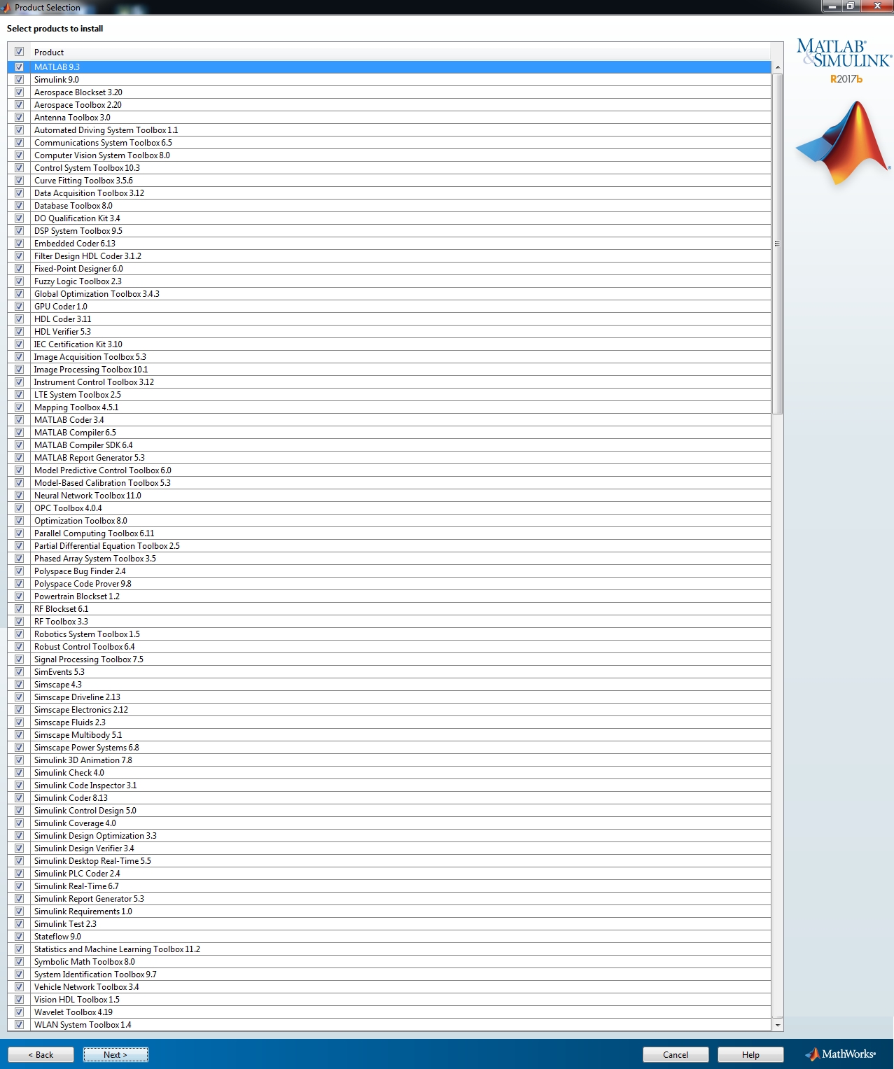 MathWorks MATLAB R2017b