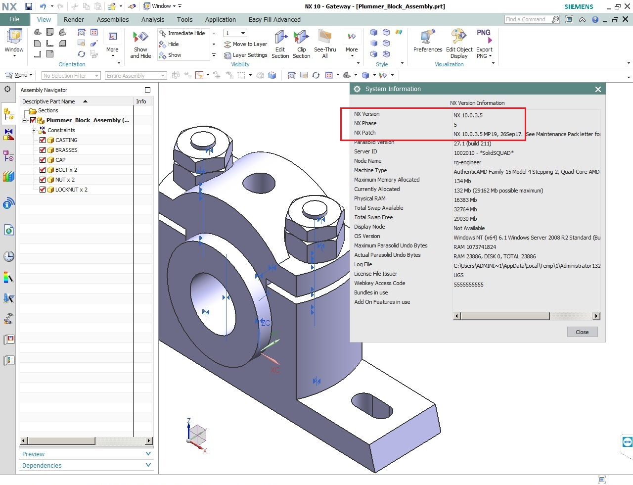 Siemens PLM NX 10.0.3 MP19 Update