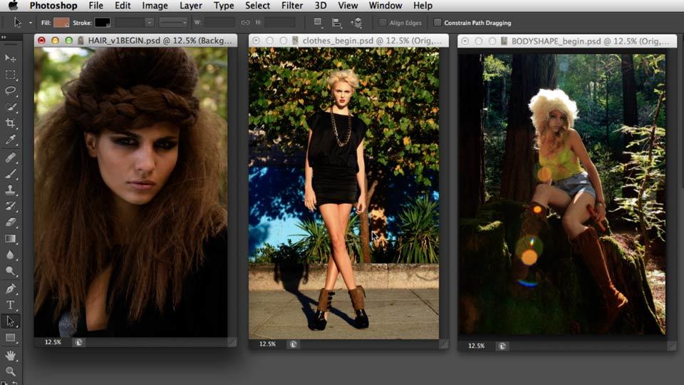 Photoshop Retouching: Fashion Editorial