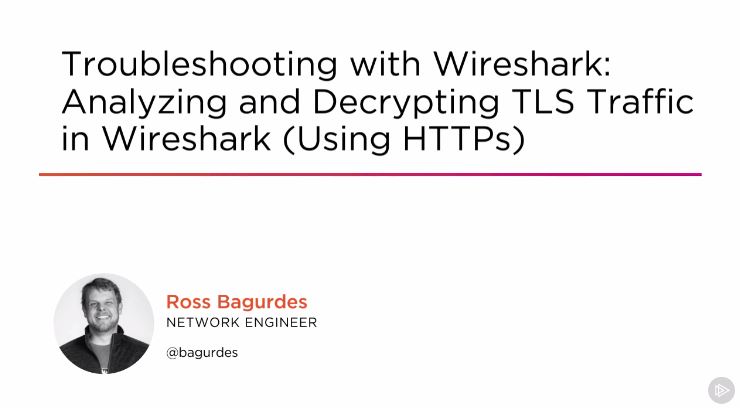 Troubleshooting with Wireshark: Analyzing and Decrypting TLS Traffic in Wireshark (Using HTTPs)