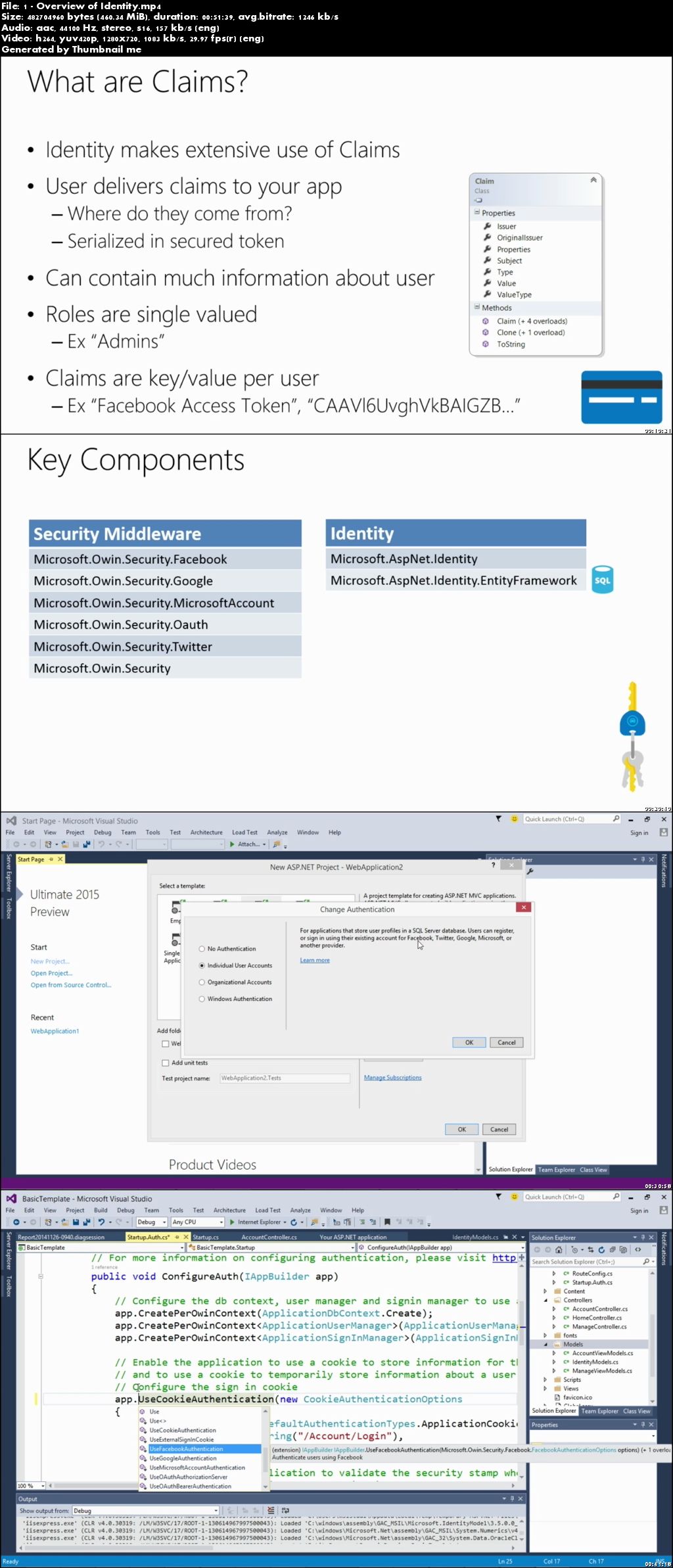 Customizing ASP.NET Authentication with Identity