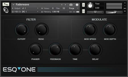 Puremagnetik Esqone Ensoniq ESQ-1 KONTAKT