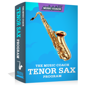 The Music Coach Online Tenor Sax Program screenshot