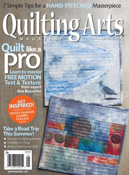 Quilting Arts Magazine – August-September 2017-P2P