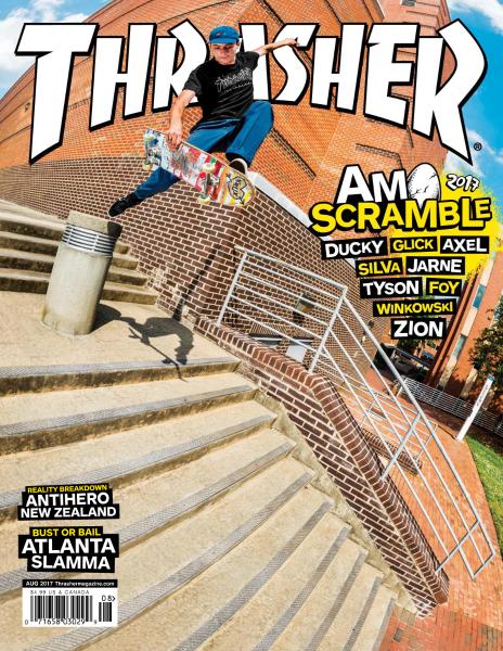 Thrasher Skateboard Magazine – August 2017-P2P