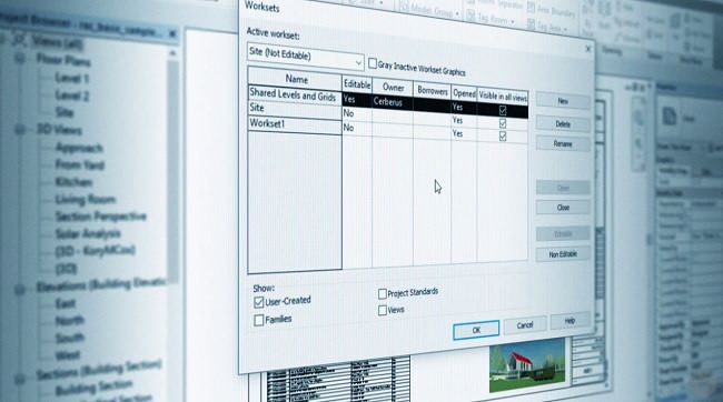 Collaboration in Revit: Worksharing