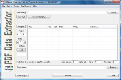 PDF Data Extractor 1.05