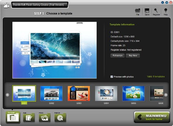 ThunderSoft Flash Gallery Creator 1.8.3