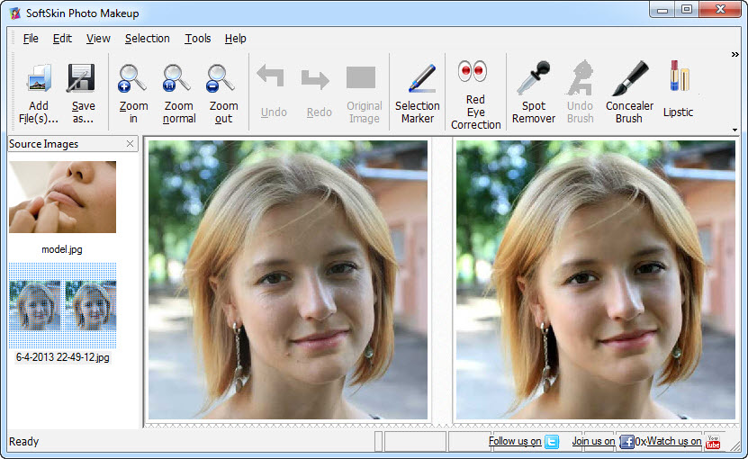 SoftSkin Photo Makeup 1.1 Multilingual + Portable