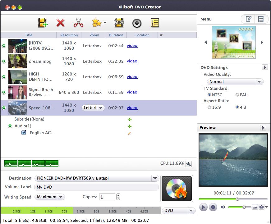 Xilisoft DVD Creator 7.1.4 (Mac Os X)