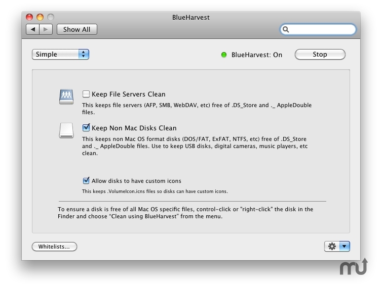 BlueHarvest v5.5.7 (Mac OS X)