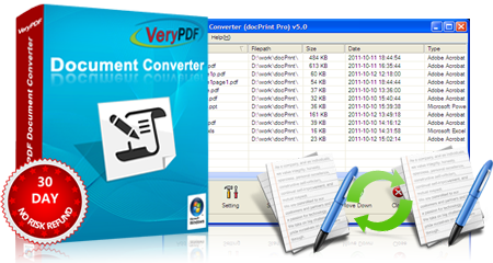 VeryPDF Document Converter (docPrint Pro) 6.0.0.1 DC 10.01.2014