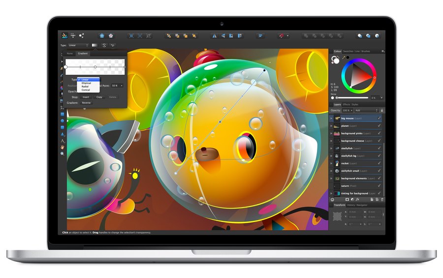 Affinity Designer 1.1.2 Mac OS X