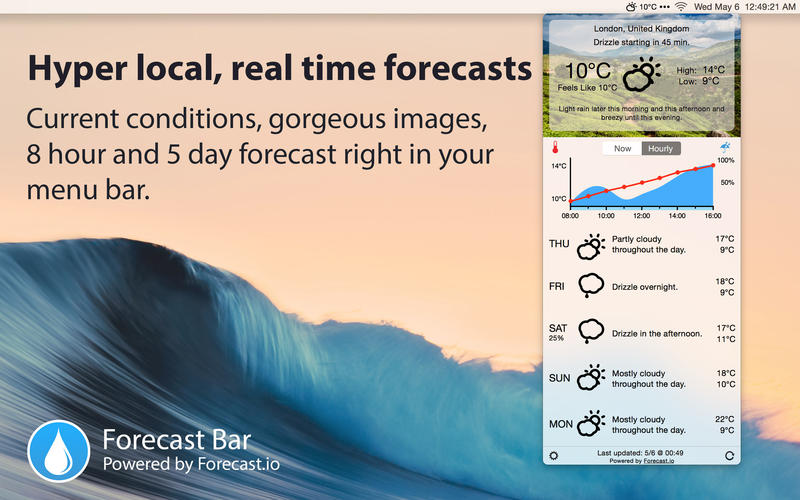 Forecast Bar 1.1 MacOSX