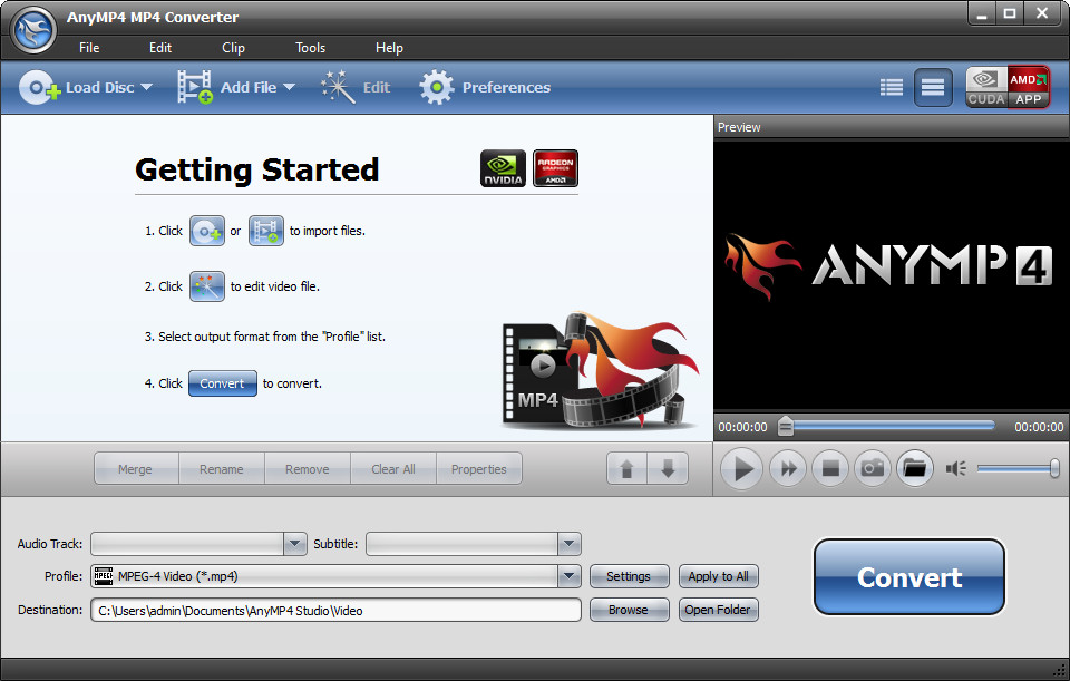 AnyMP4 MP4 Converter 6.2.30 Multilingual