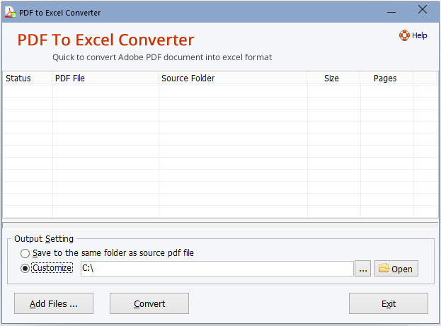 Adept PDF to Excel Converter 3.60