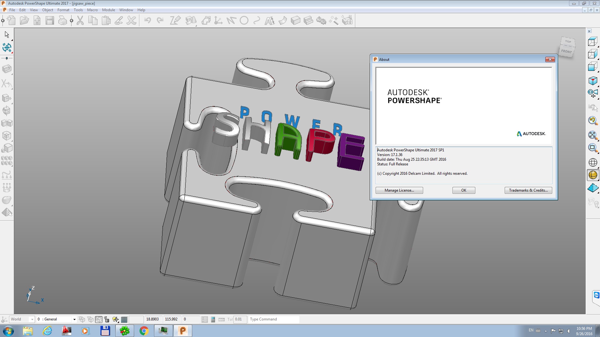 Autodesk Delcam PowerShape 2017 SP1