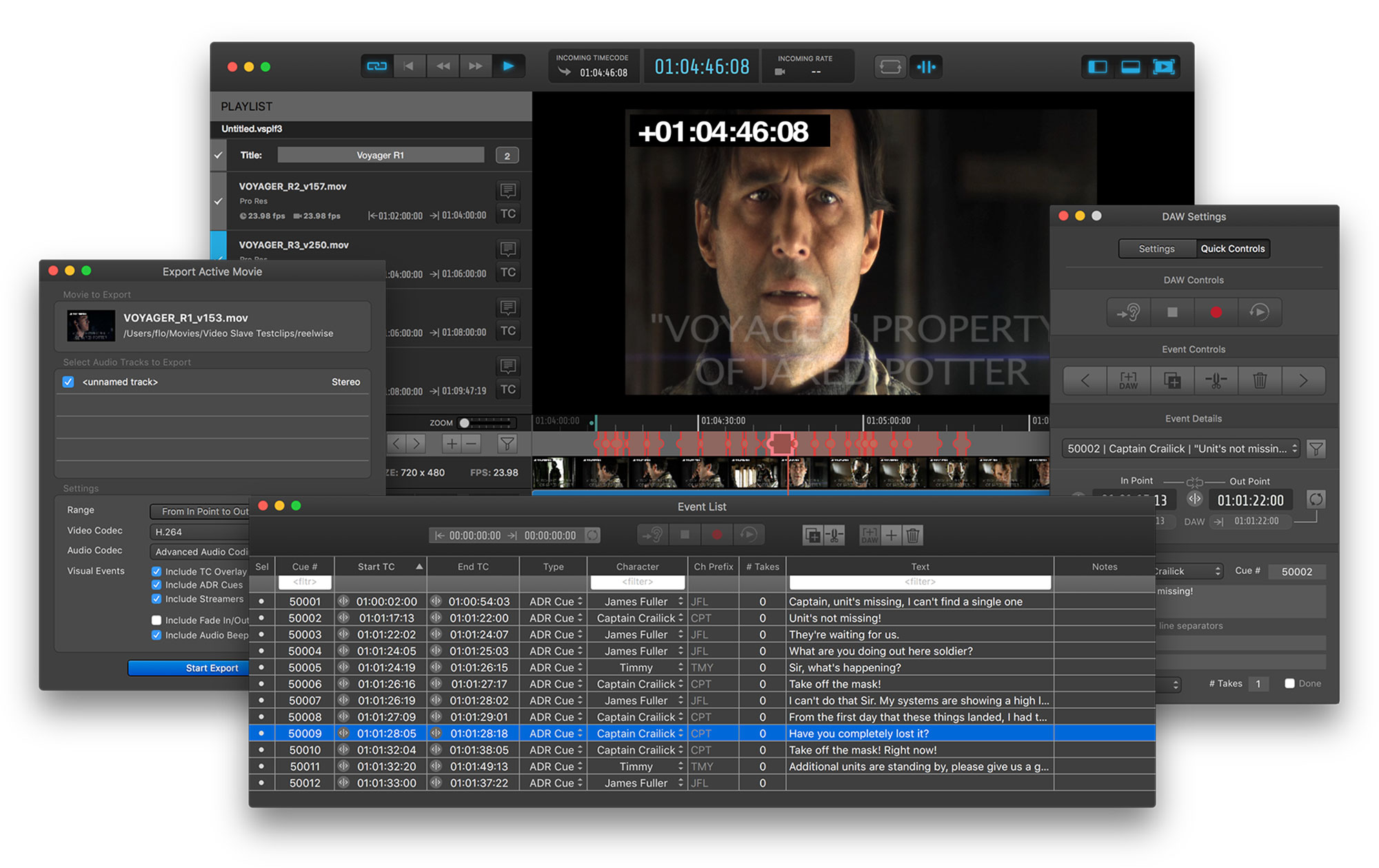 Video Slave DUB 3.1.1549 Mac OS X