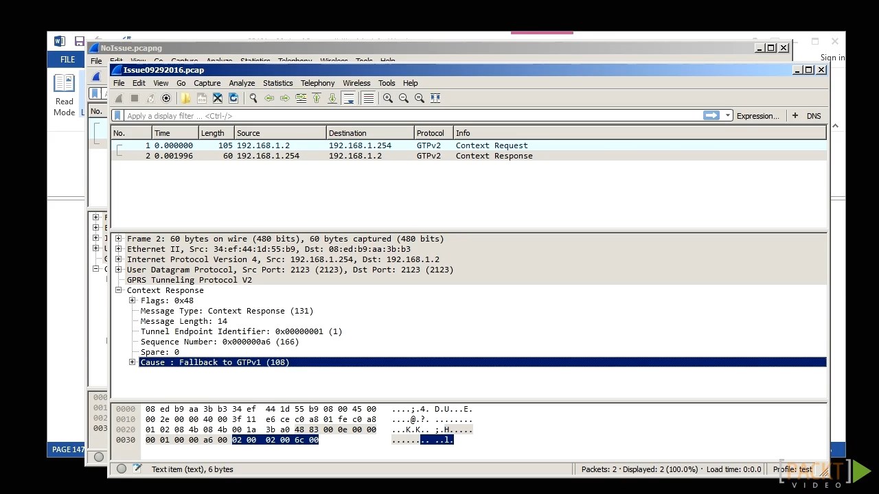 Network Analysis Using Wireshark 2