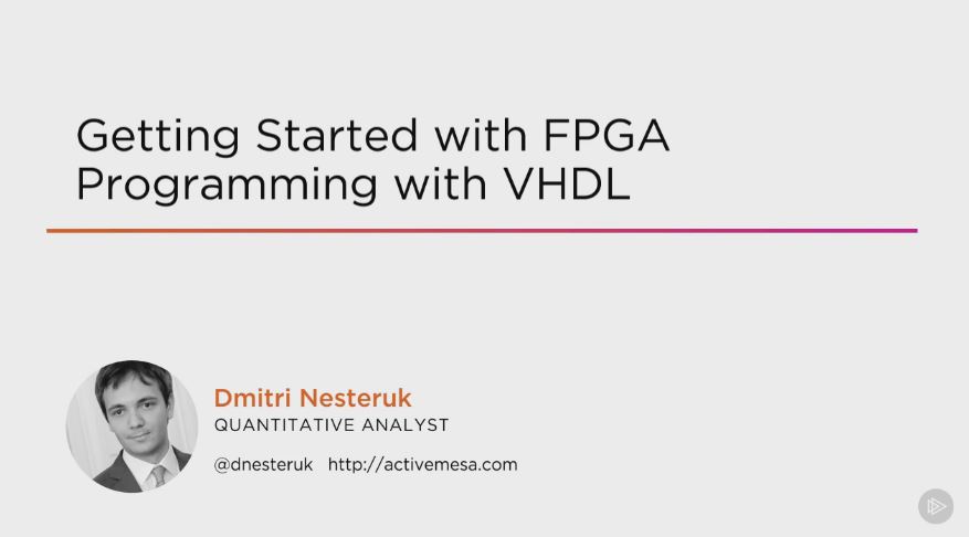 Getting Started with FPGA Programming with VHDL (2016)