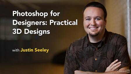 Lynda - Photoshop for Designers: Practical 3D Designs