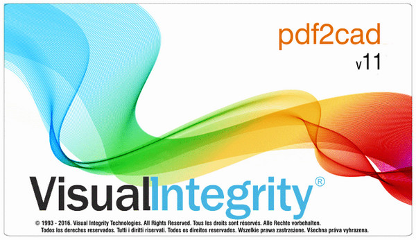 Visual Integrity pdf2cad 11.0