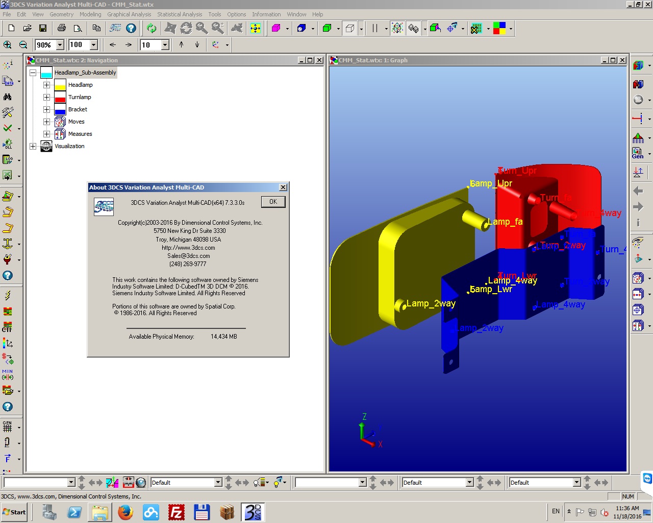 3DCS Variation Analyst MultiCAD 7.3.3.0s with Plugin