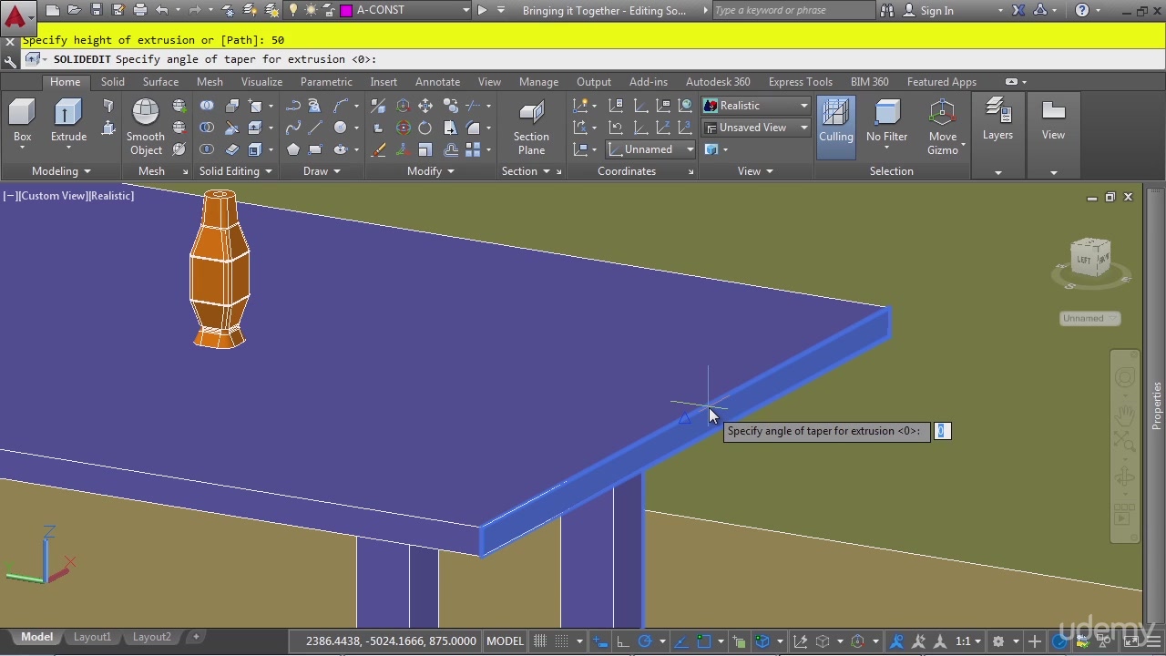 Udemy - Learning AutoCAD 3D 2016 [repost]