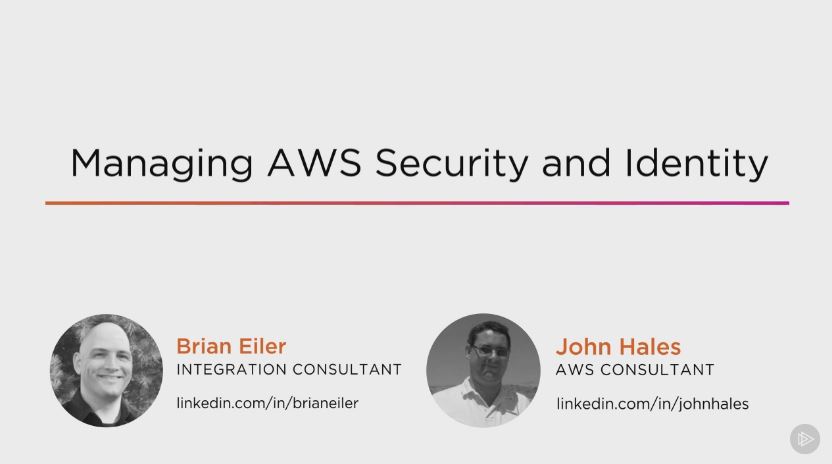 Managing AWS Security and Identity (2016)