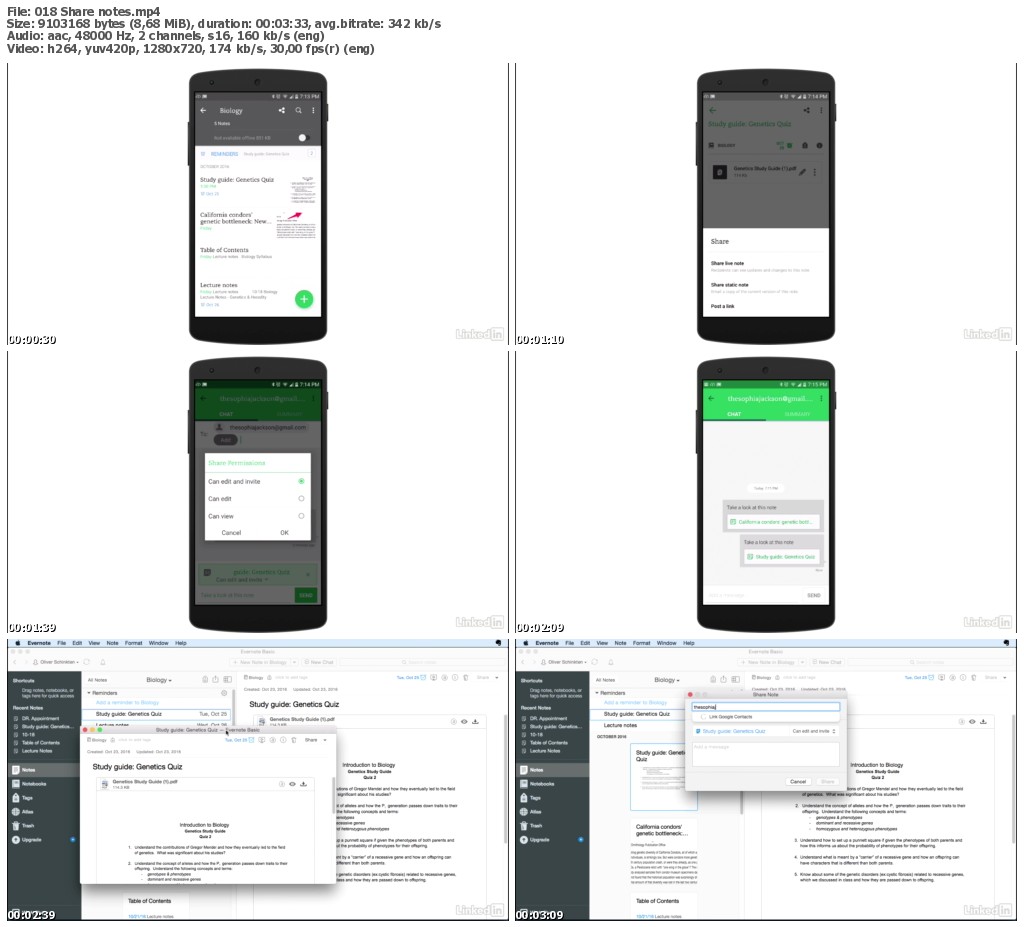 Lynda - Evernote for Students