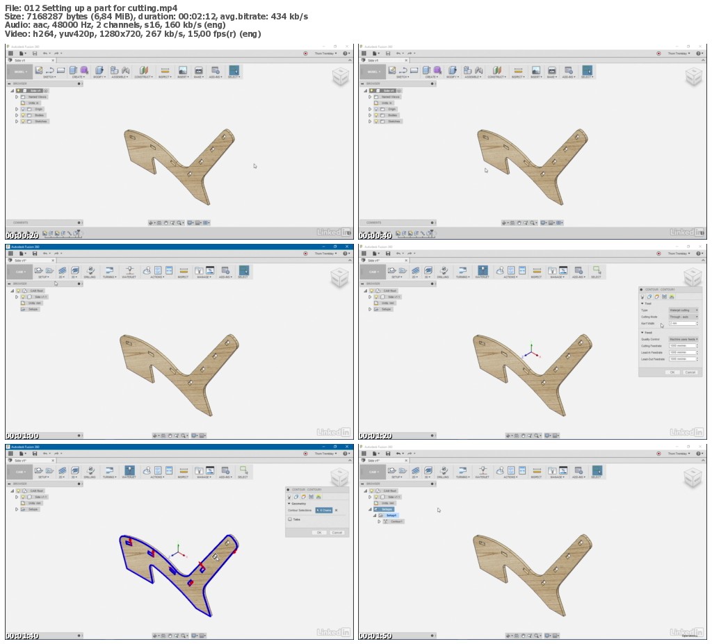 Lynda - Autodesk Fusion 360: Designing for Wood