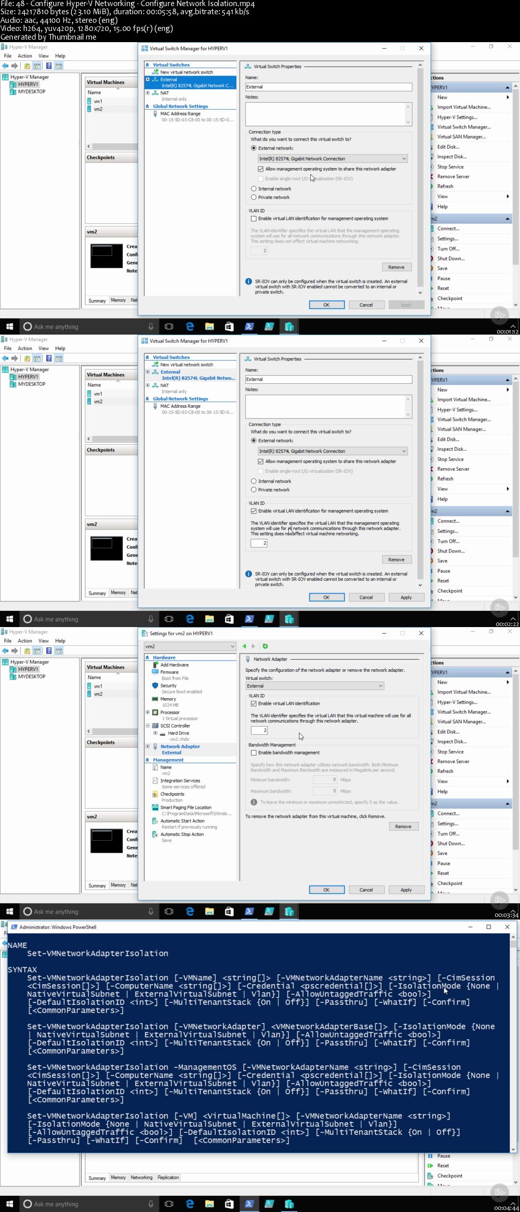 Implementing Windows Server 2016 Hyper-V