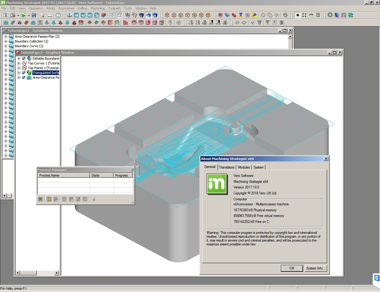 Vero Machining Strategist 2017 R1