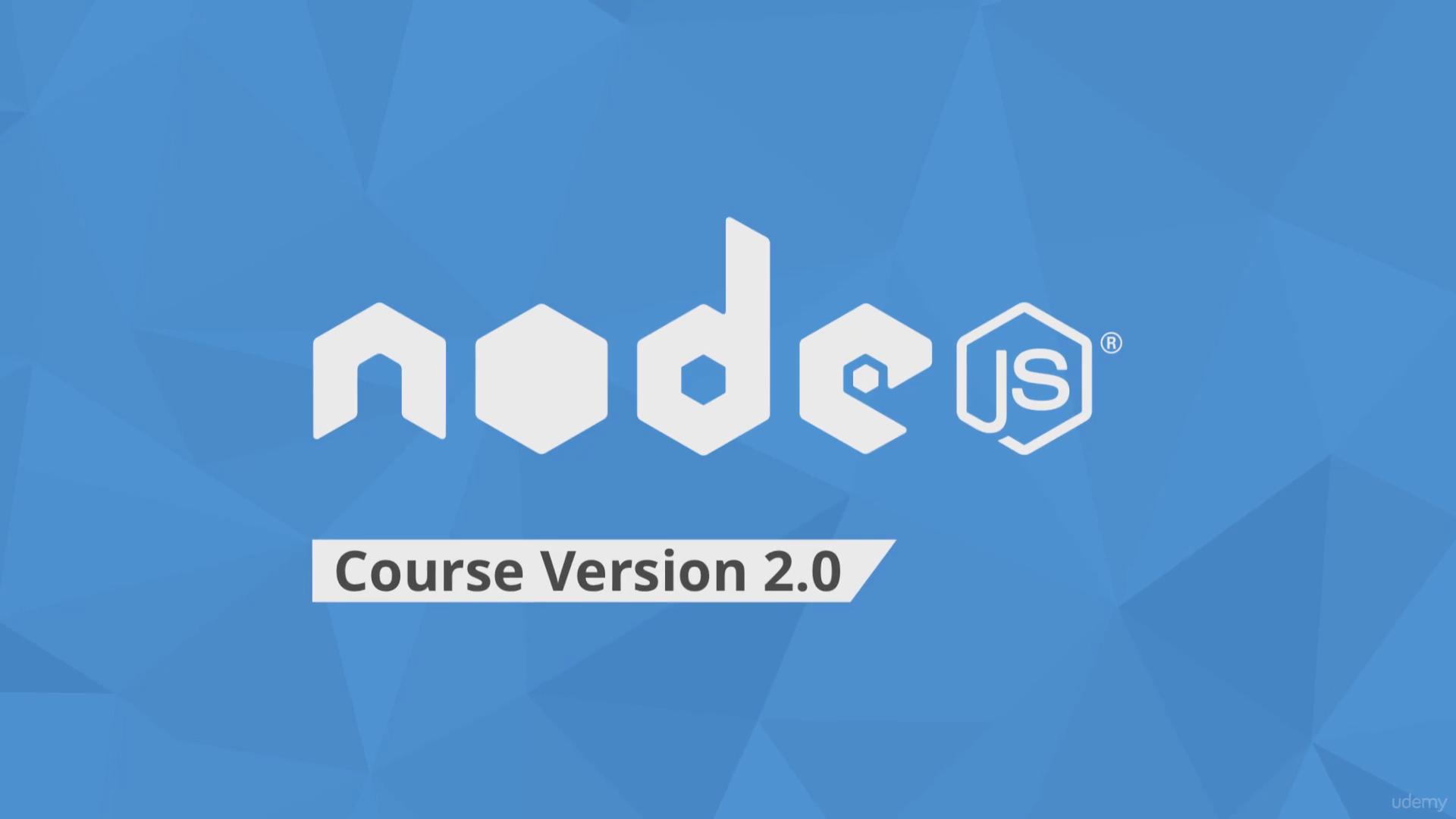 Udemy - The Complete Node.js Developer Course 2.0 (2016)