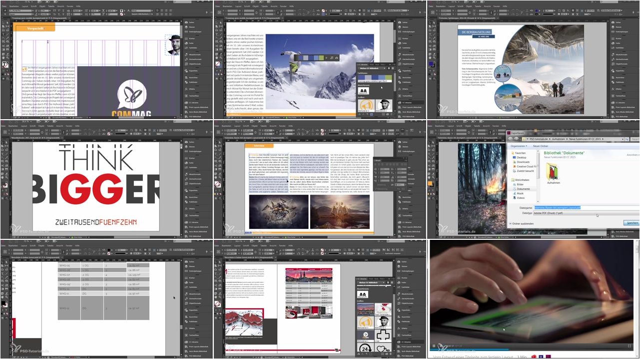 PSD Tutorials - Neues in der Creative Cloud: InDesign