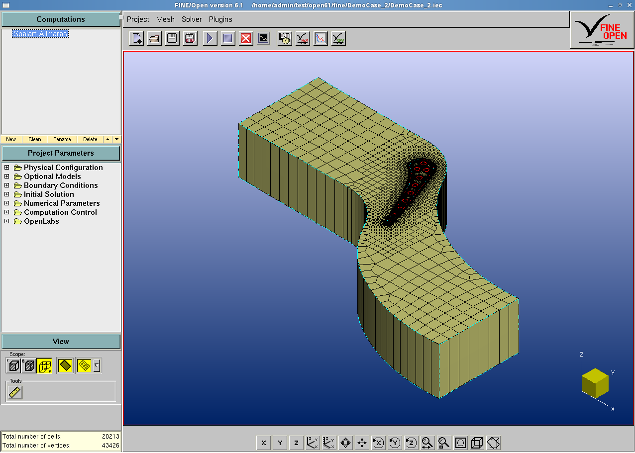 NUMECA FINE/Open with OpenLabs 6.1