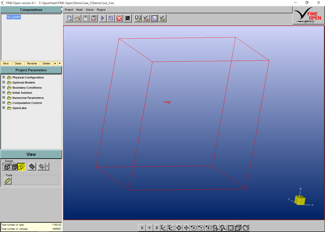 NUMECA FINE/Open with OpenLabs 6.1