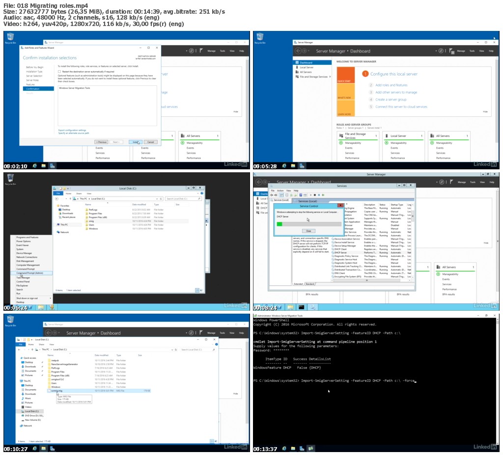 Lynda - Windows Server 2016: Installation and Configuration